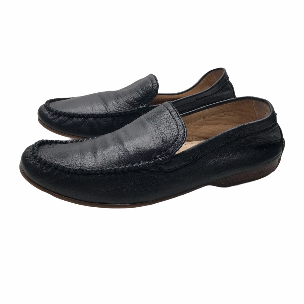 Frye Men's Leather Loafers Black Size 12 - Picture 1 of 12